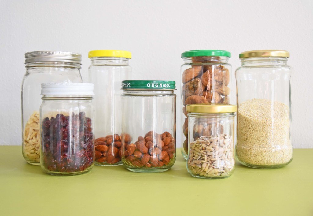 Bulk Food In Glass Jars